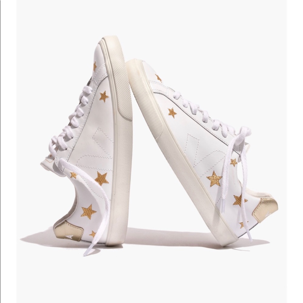 Madewell Veja Esplar Low Sneaker Embroidered Stars